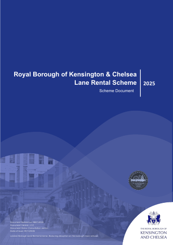 Royal Borough of Kensington and Chelsea Lane Rental Scheme Document V1.0