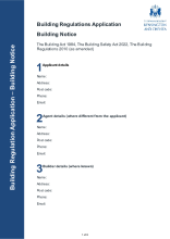 Building Notice (pdf)