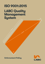 ISO  9001:2015 LABC Quality Management System