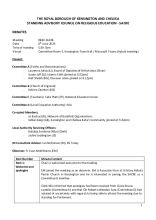 SACRE Minutes Thursday 6 June 2024
