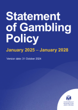 Statement of Gambling Policy 2025 to 2028