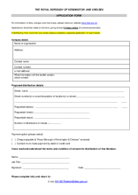 Free Printed Matter distribution application form