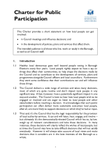 Charter for Public Participation