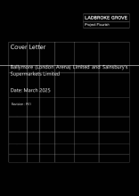 Kensal Canalside Cover Letter March 2025