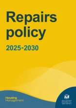 Housing Management Repairs Policy 2025-2030