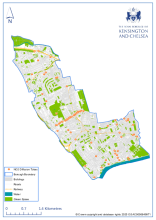 Map to show locations of all NO2 tubes