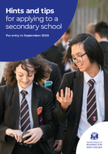 RBKC Secondary Admissions Hints and Tips 2026