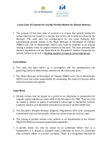 Penalty Notice Code of Conduct 2025