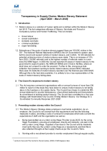 Modern Slavery Statement 2024 to 2025