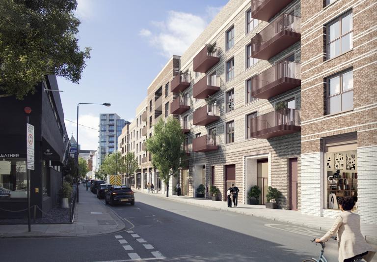 Artist impression of the Lots Road South development