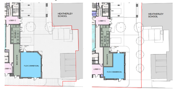 Lots Road South sitemap side-by-side comparison