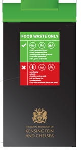 On-street food waste bins